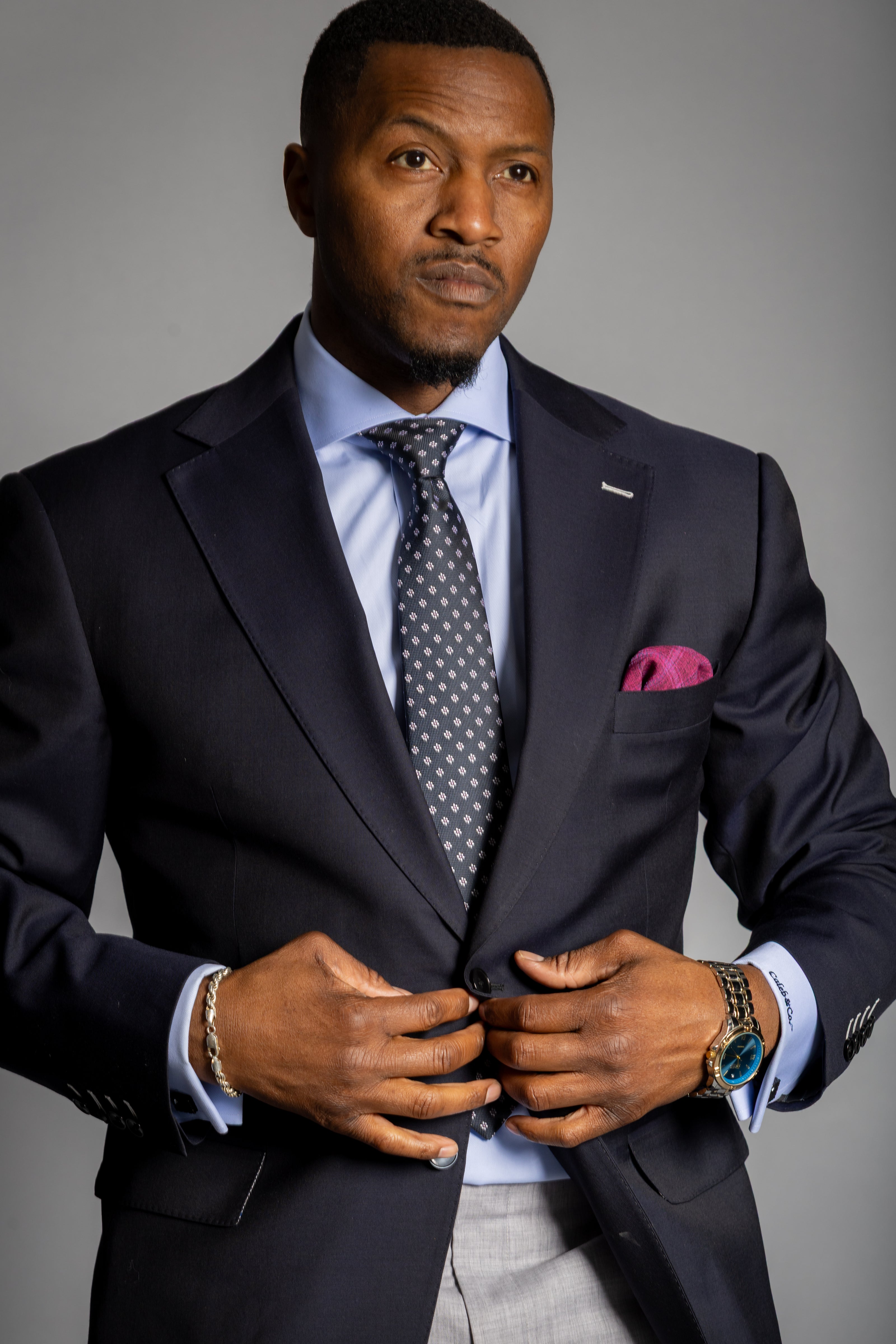 Blue Suit