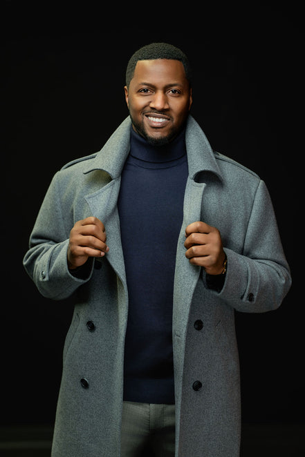 Steel Grey Overcoat