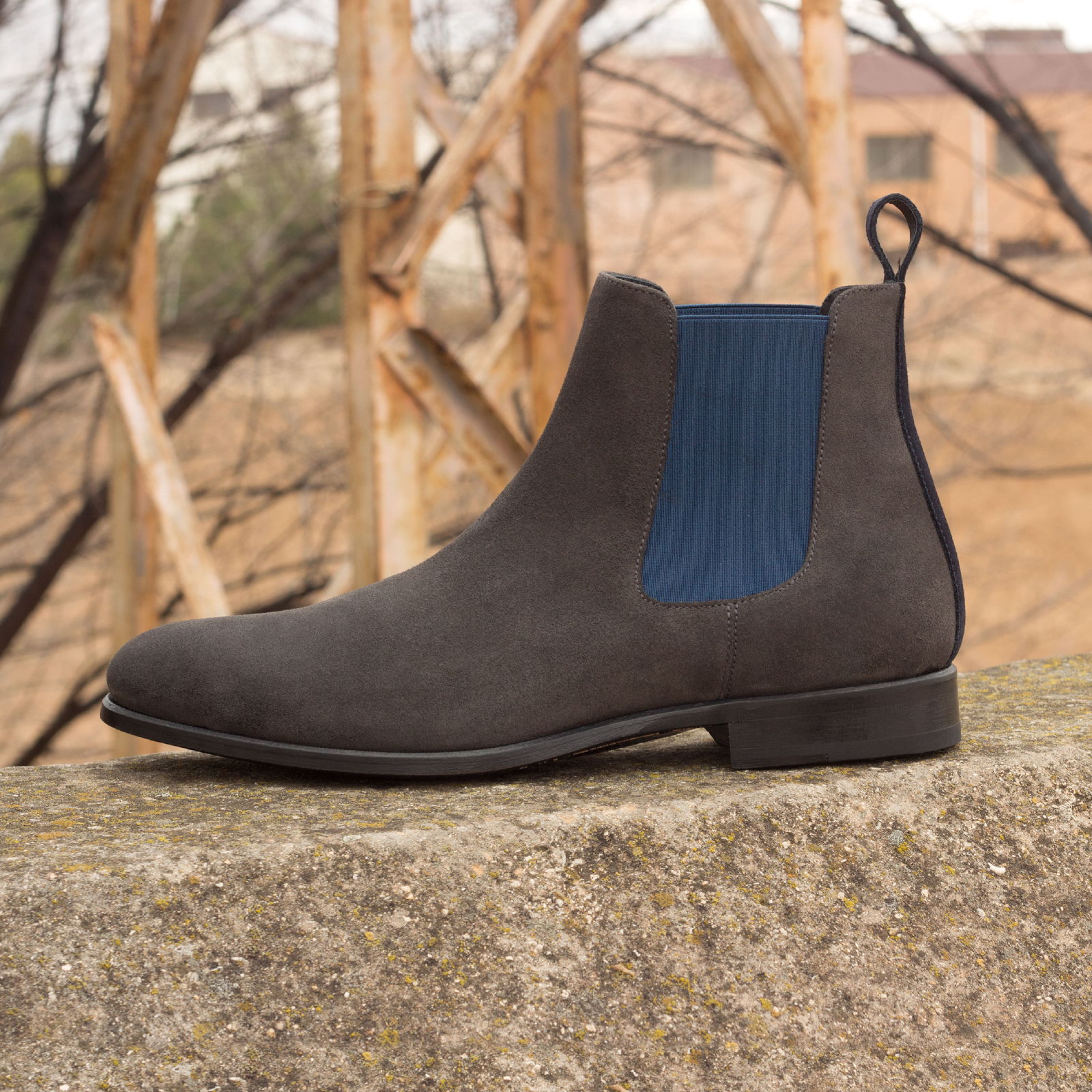 Charcoal Chelsea Boot