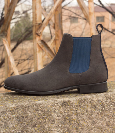 Charcoal Chelsea Boot