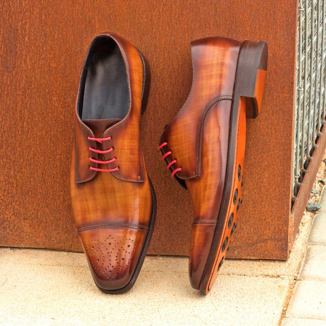 Patina Cognac Cap Toe