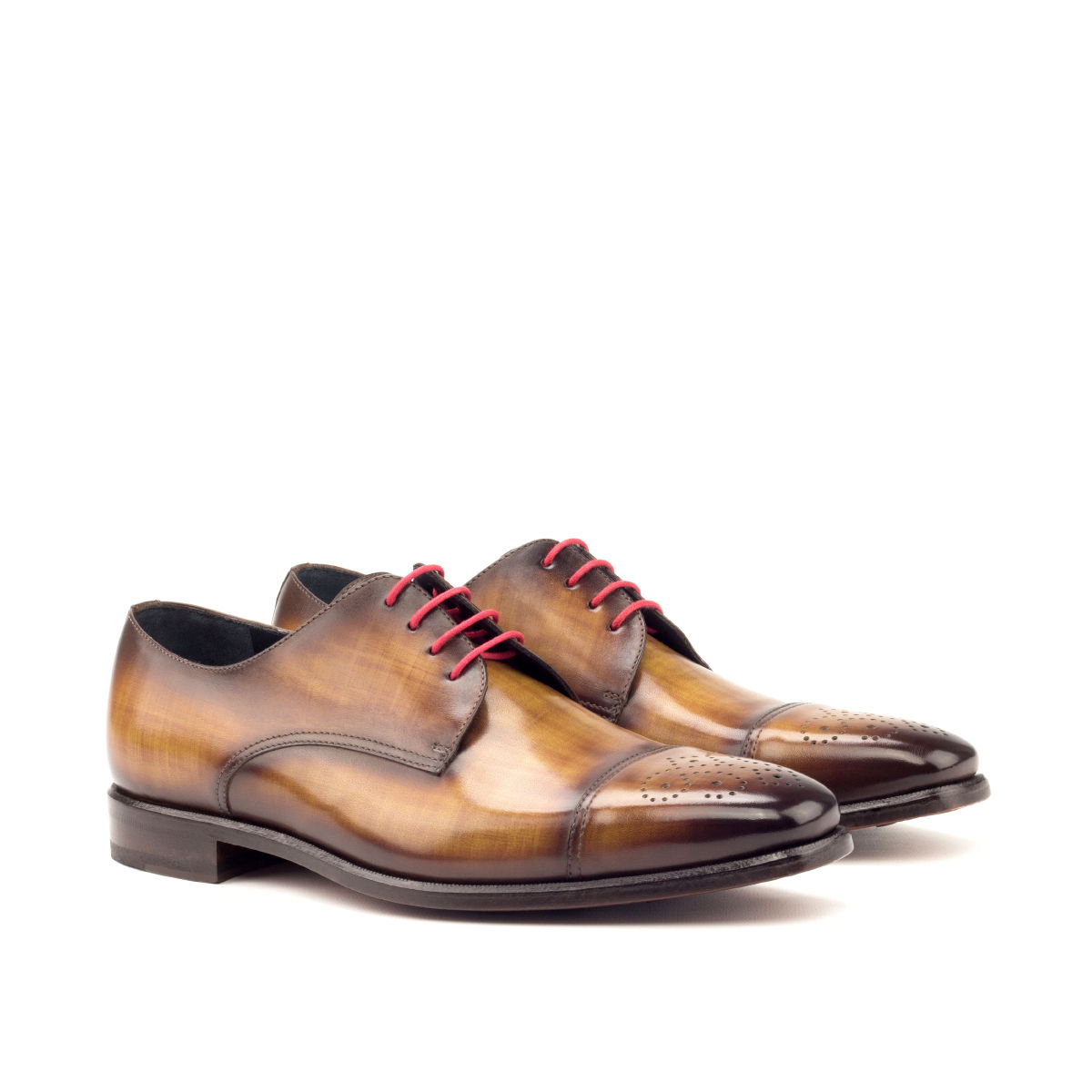 Patina Cognac Cap Toe