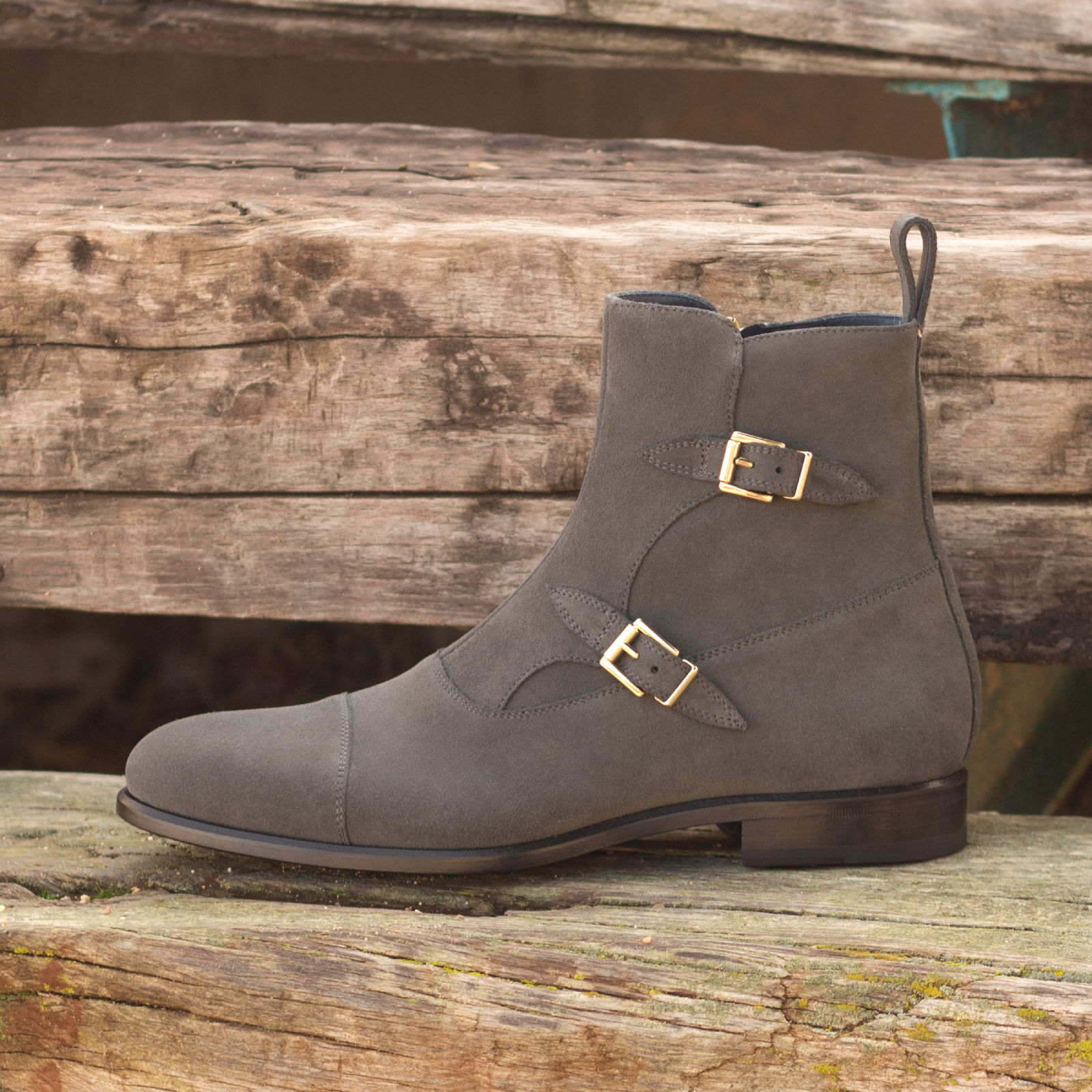 charcoal octavian boot