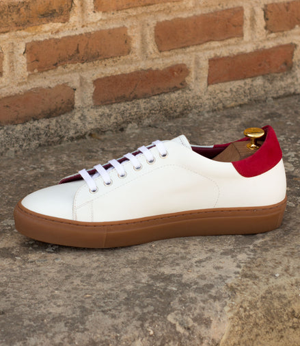 White Low Pro With Red Tab