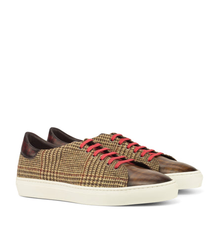 Brown and Tweed patina low pros