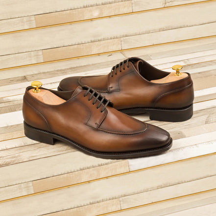 Cognac Derby shoe