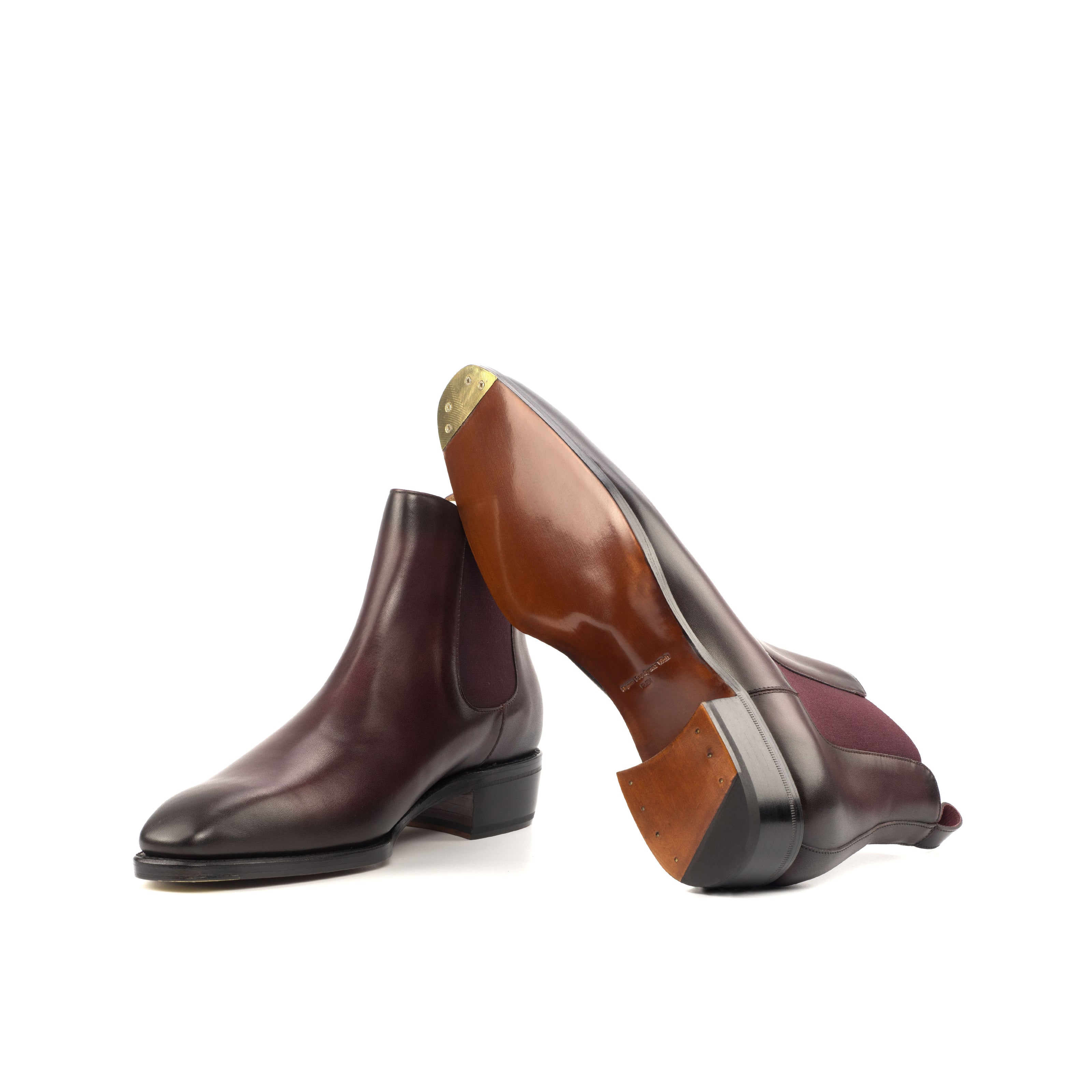 Burgundy Leather Chelsea
