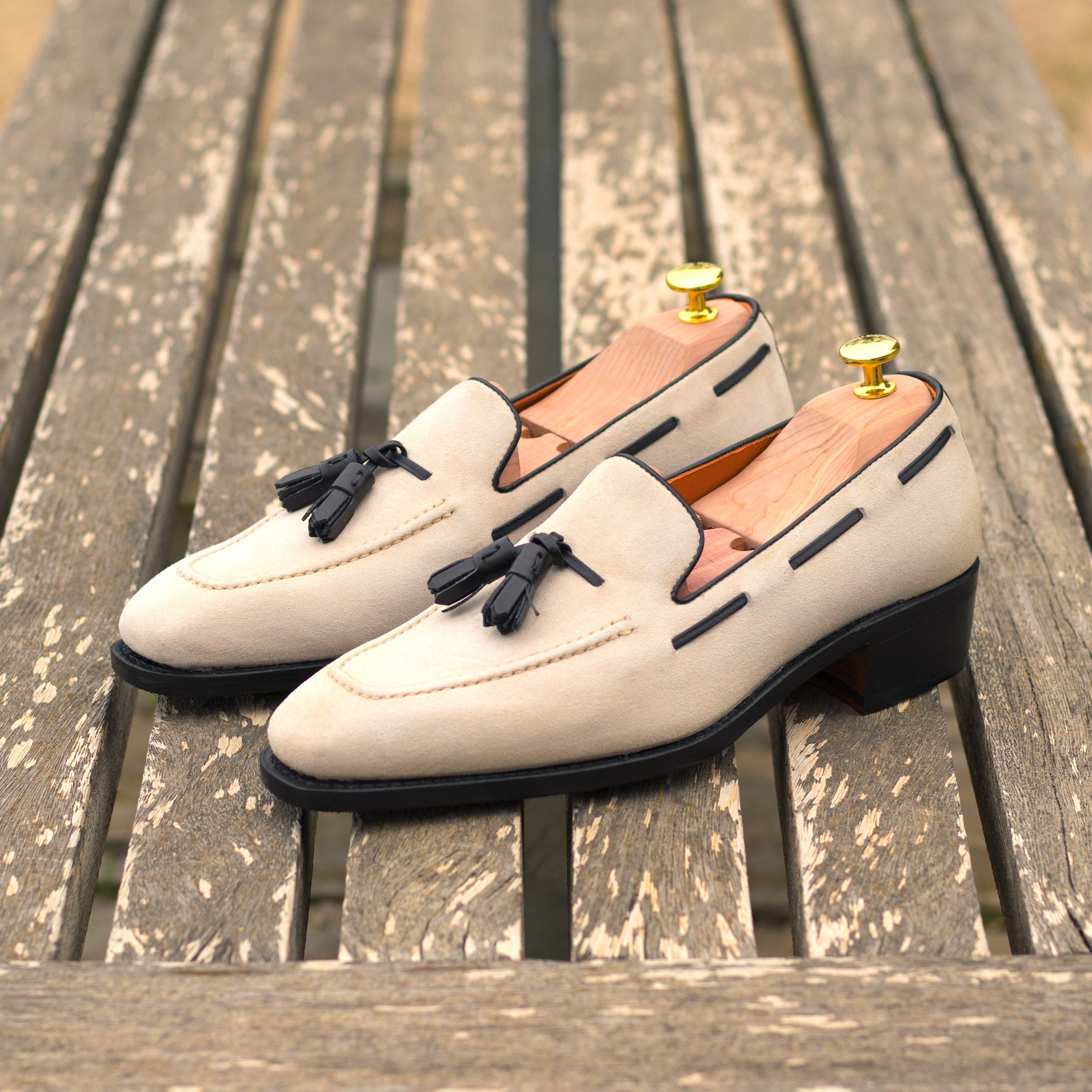 Suede Tassle Loafer