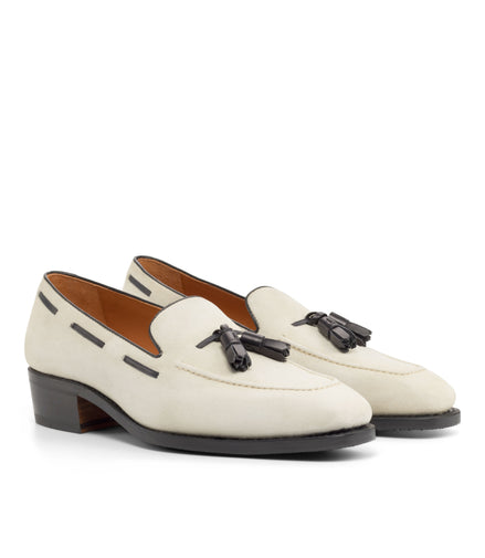 Suede Tassle Loafer