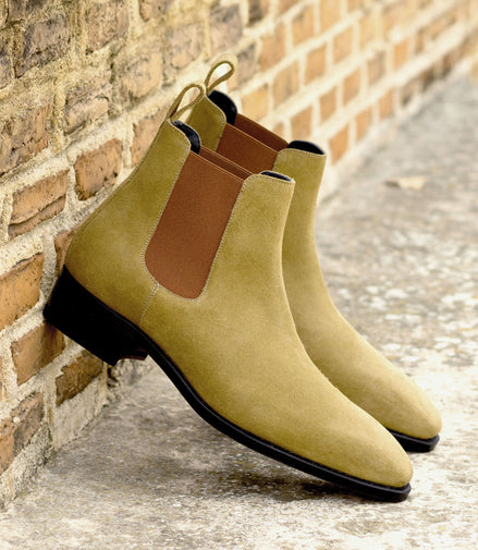 Khaki Chelsea Boot