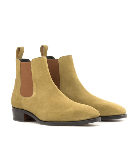 Khaki Chelsea Boot