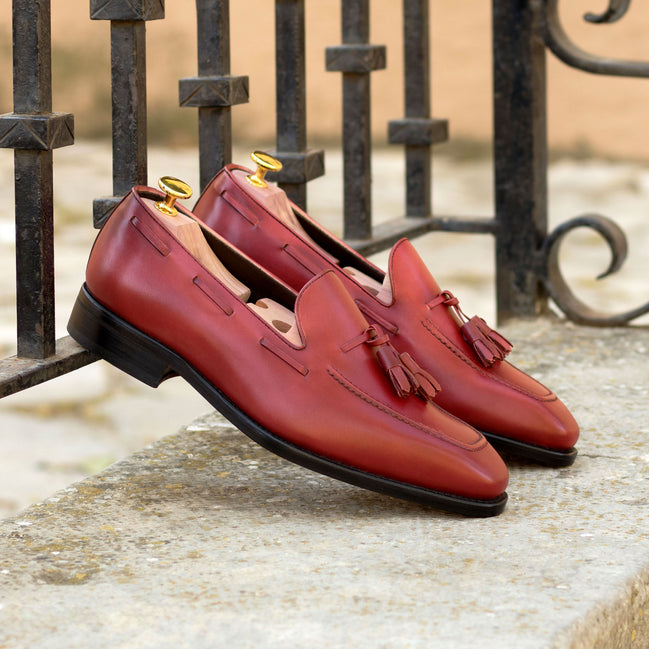 Leather Tassled Loafer