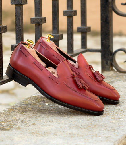 Leather Tassled Loafer