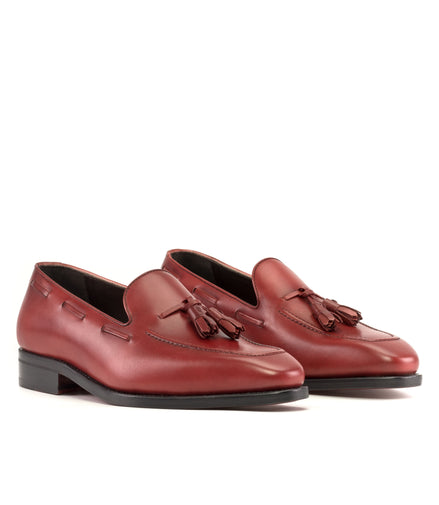 Leather Tassled Loafer