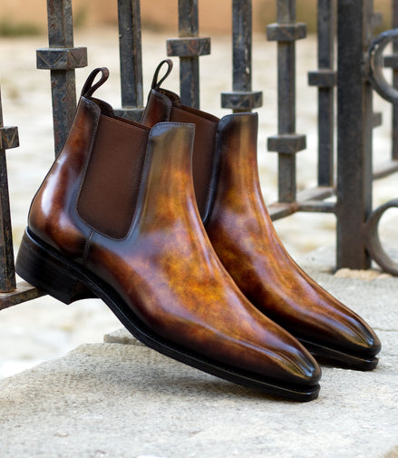 Fire Patina Chelsea Boot