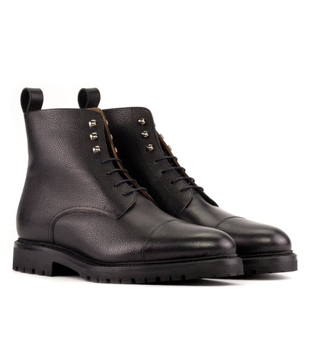 leather jumper boot