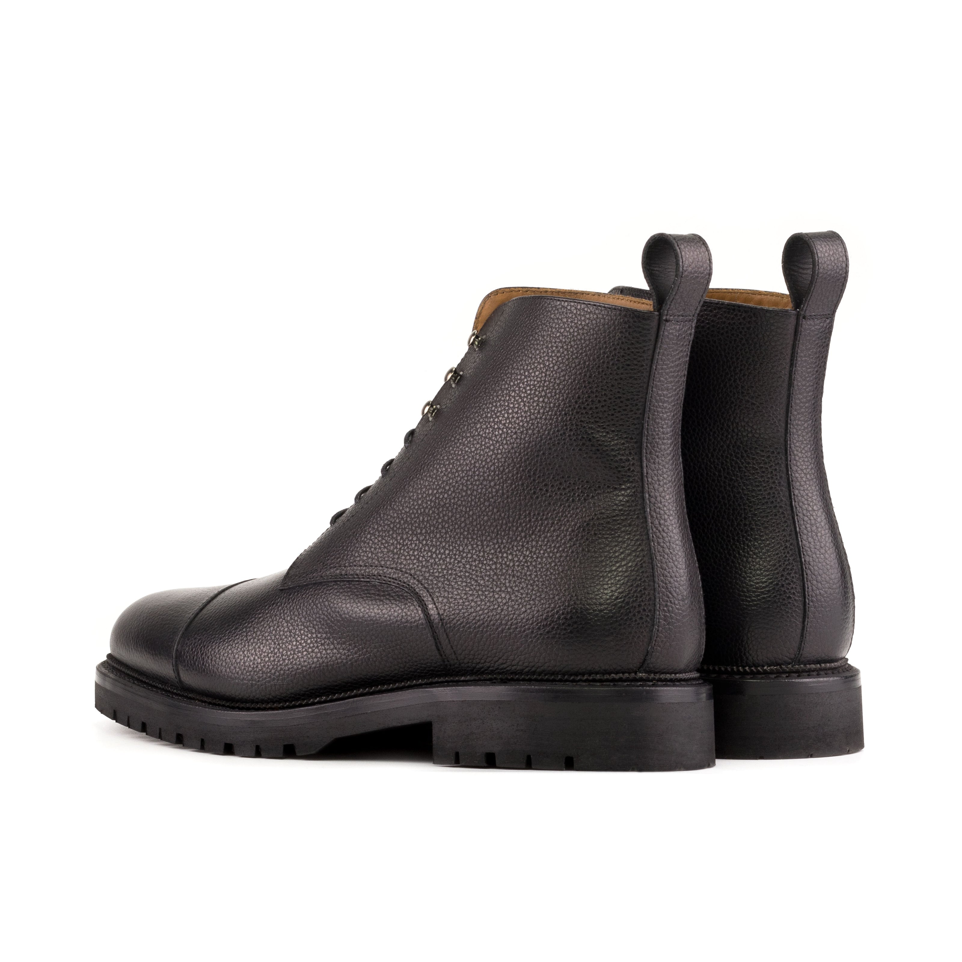 leather jumper boot