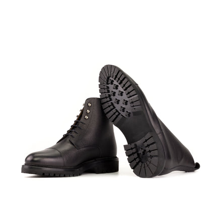 leather jumper boot