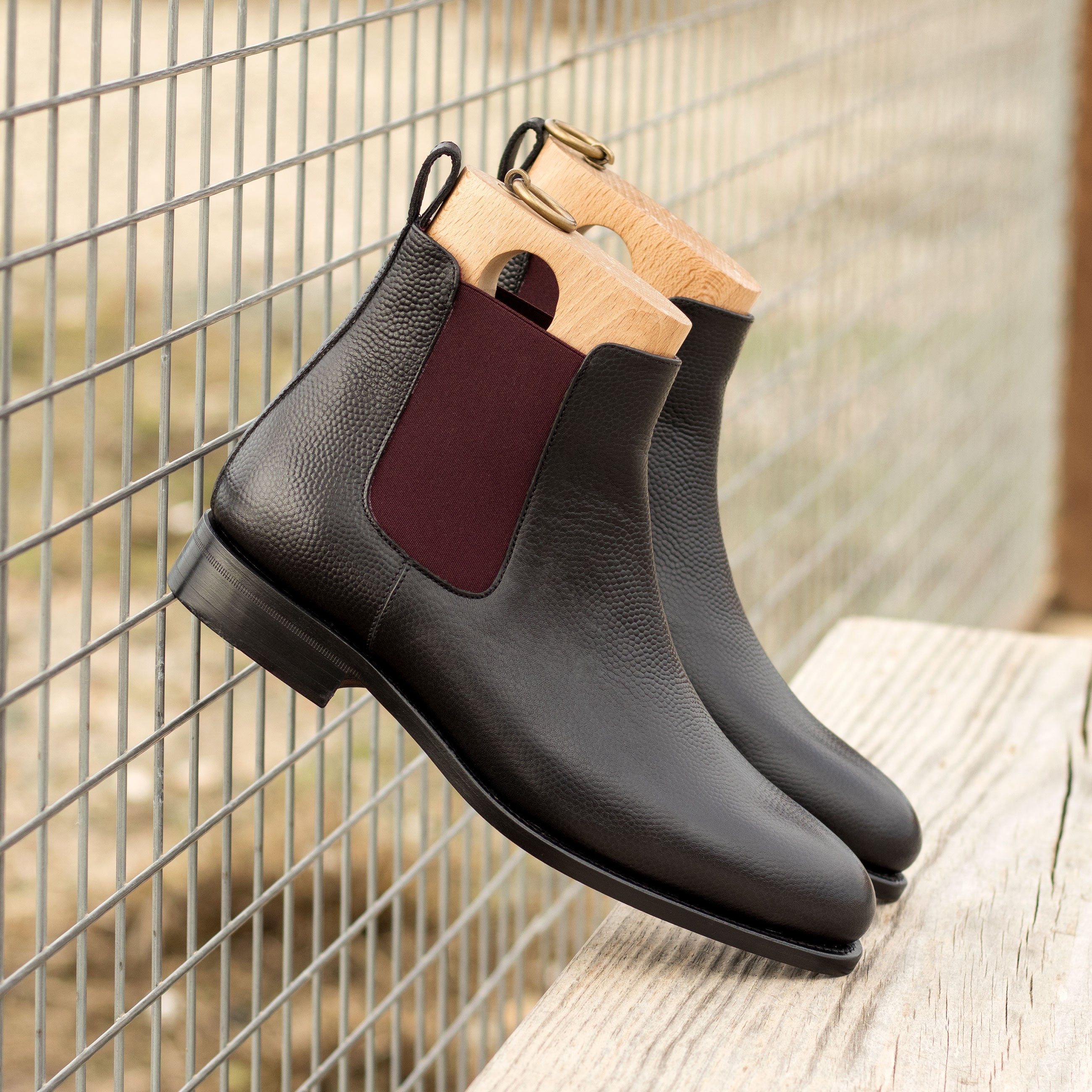 Pebble Leather Chelsea