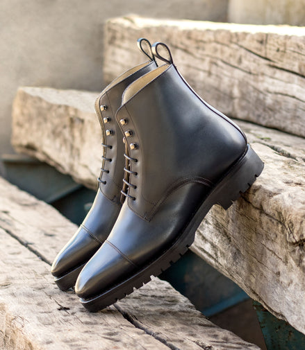 Leather Jumper Boot