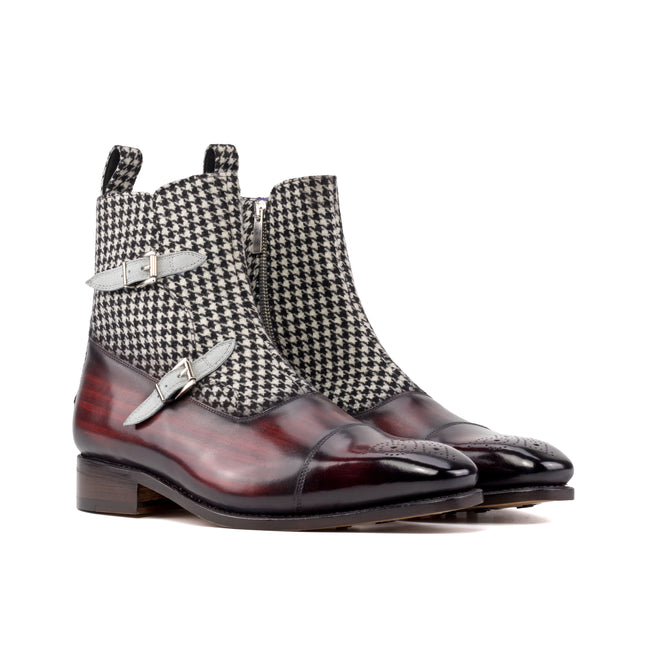 Houndstooth Octavian Boot