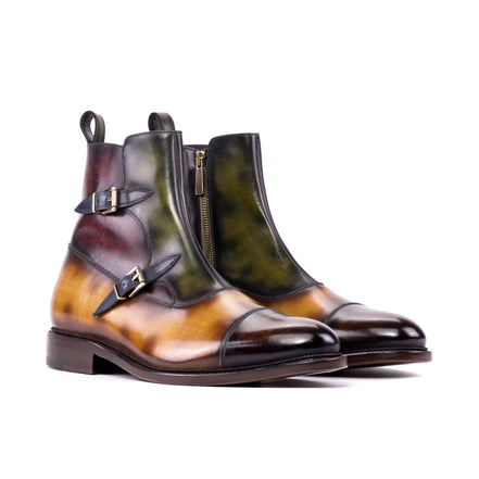Multi Colored Leather Octavian