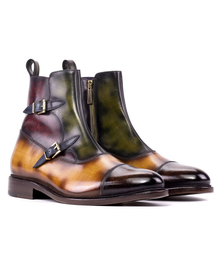 Multi Colored Leather Octavian