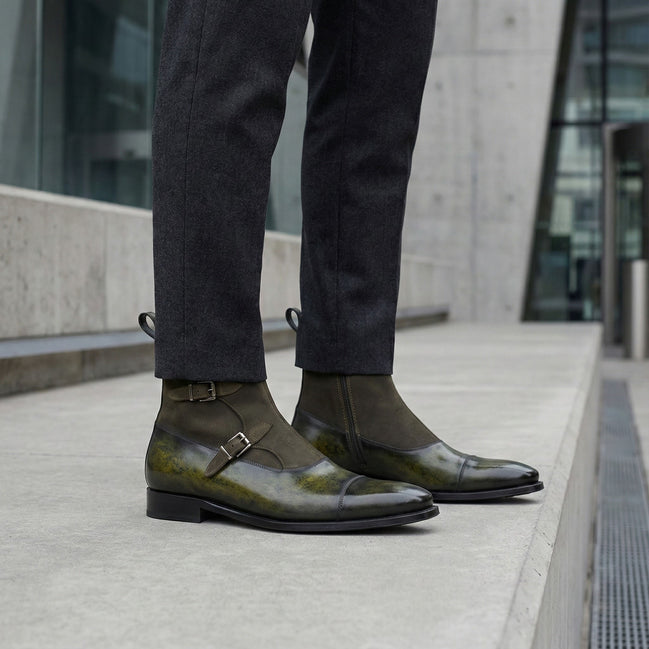 Olive Octavian Boot