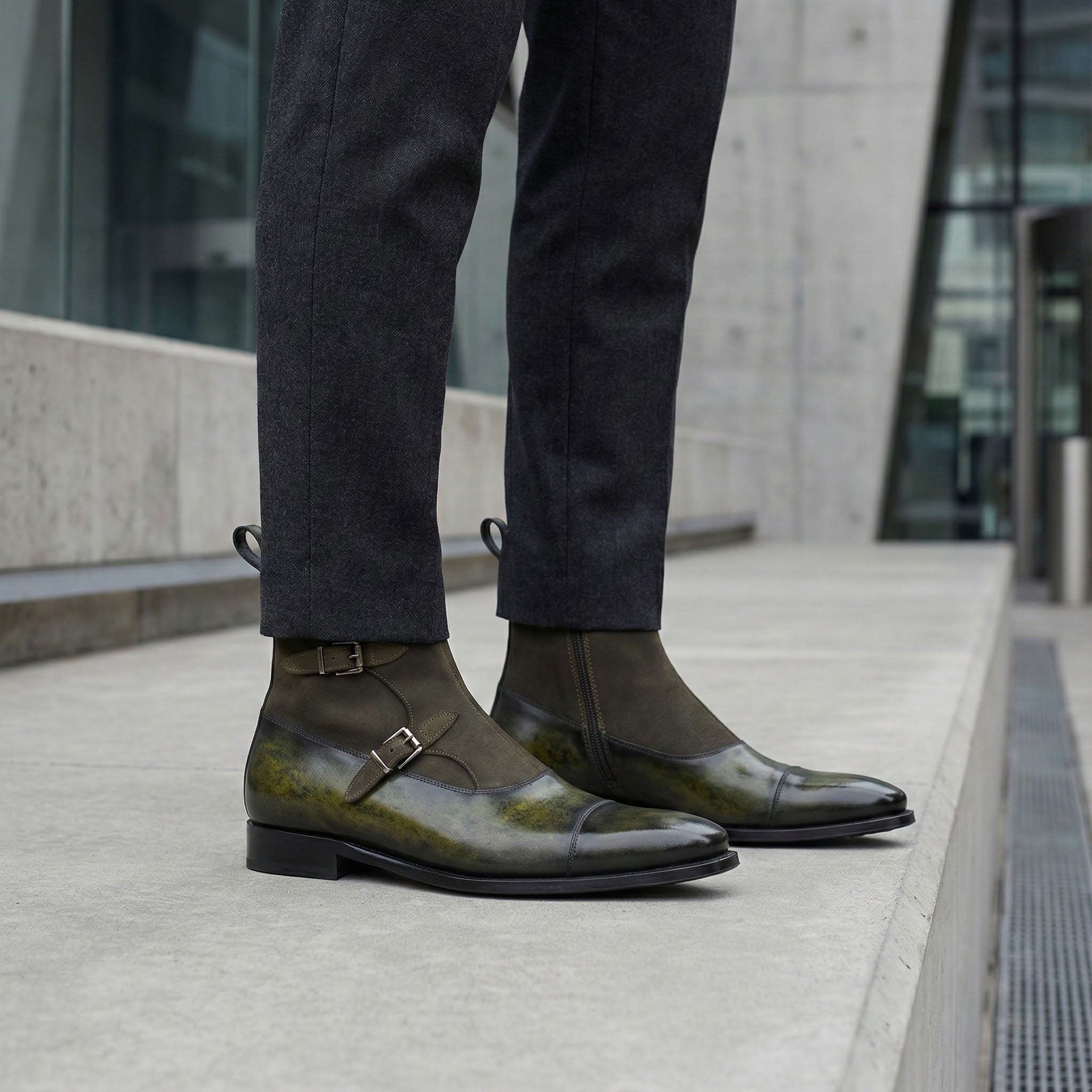 Olive Octavian Boot