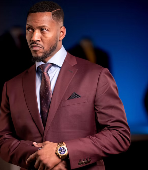 Premium Wool Blend Super 150s Custom Suit – 265g Weight