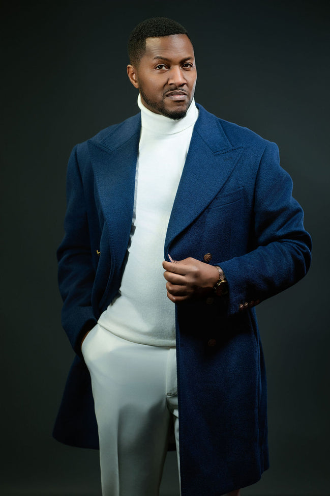 The Monarch Navy Overcoat