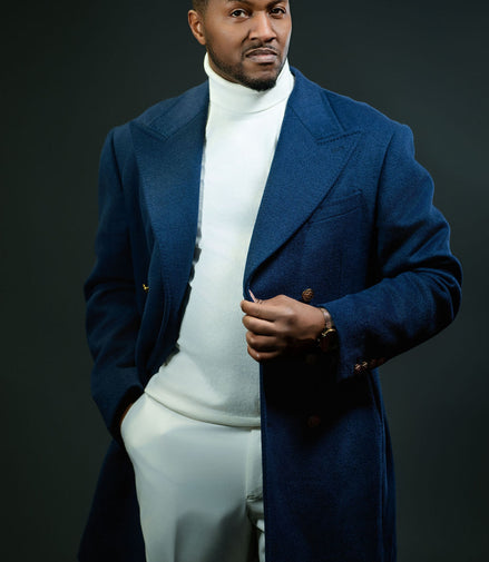 The Monarch Navy Overcoat