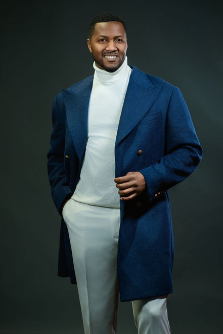 The Monarch Navy Overcoat