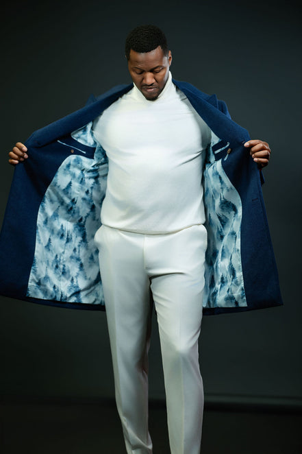 The Monarch Navy Overcoat