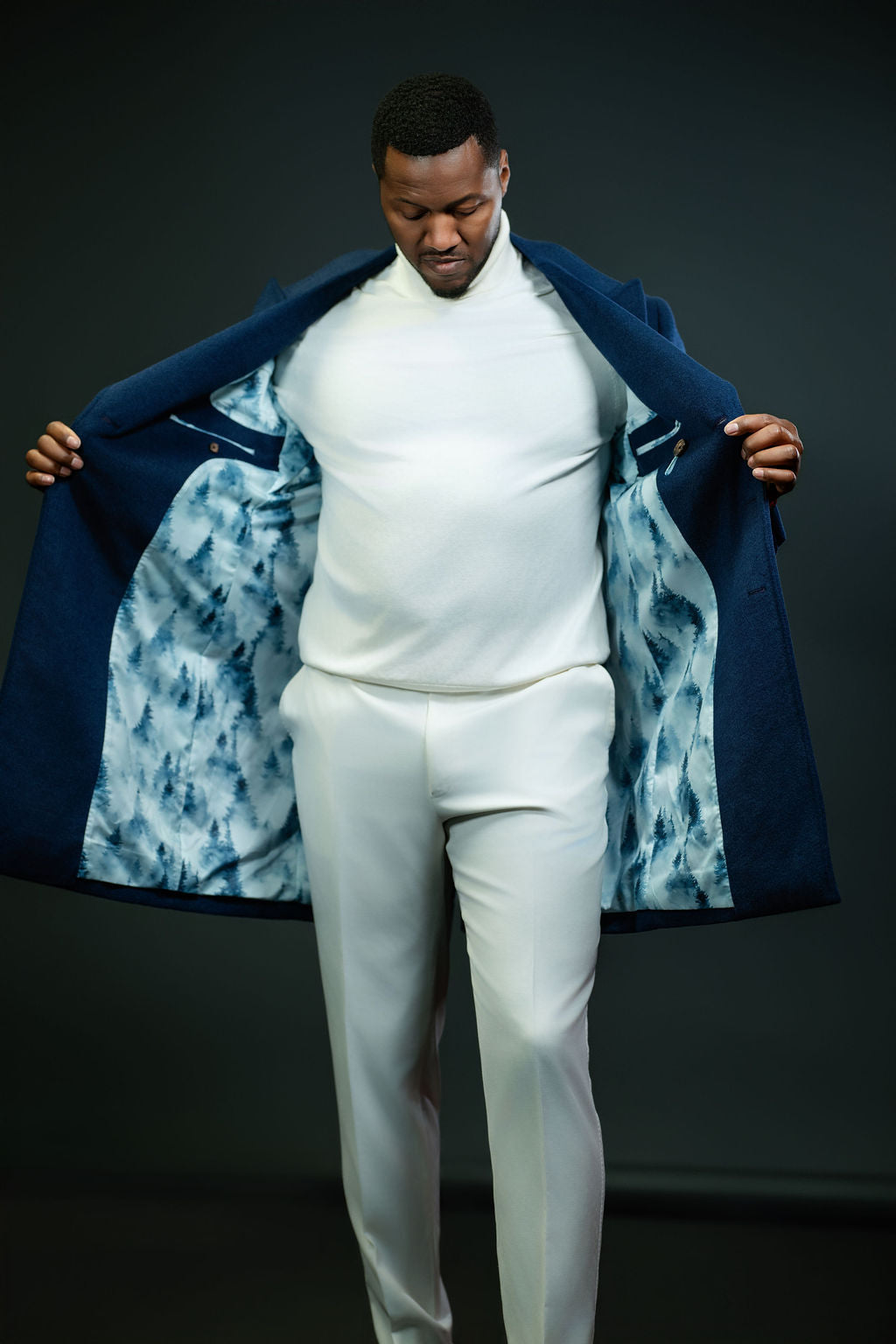 The Monarch Navy Overcoat