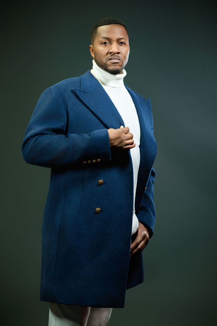 The Monarch Navy Overcoat