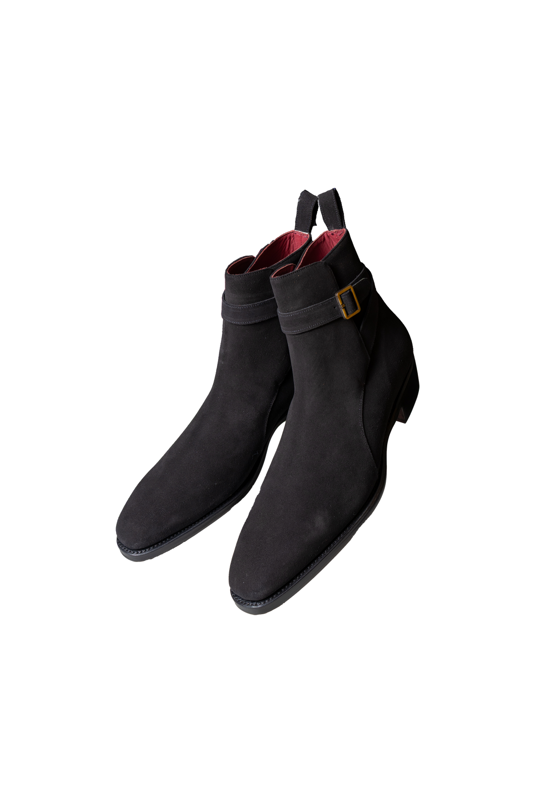 The Maxwell – Black Waxed Ultra Suede Jodhpur Boot