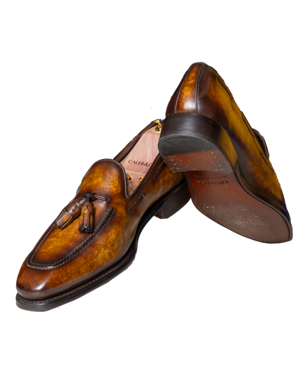 JAMESON – Persian Hand-Painted Tassel Loafer