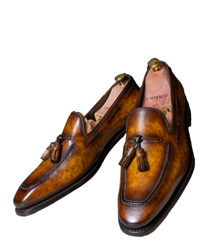 JAMESON – Persian Hand-Painted Tassel Loafer