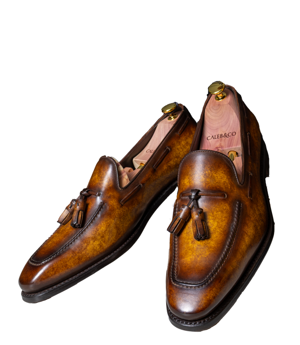 JAMESON – Persian Hand-Painted Tassel Loafer