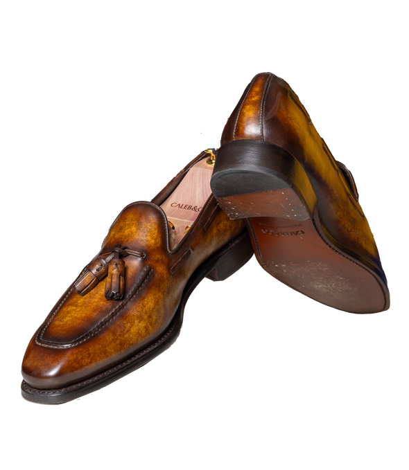 JAMESON – Persian Hand-Painted Tassel Loafer