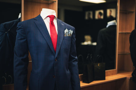 Premium Wool Blend Super 150s Custom Suit – 265g Weight