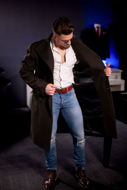Signature Poly/Wool Blend Custom Overcoat