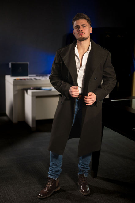 Signature Poly/Wool Blend Custom Overcoat