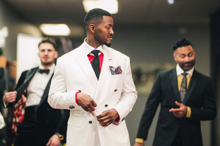 Premium Wool Blend Super 150s Custom Suit – 265g Weight