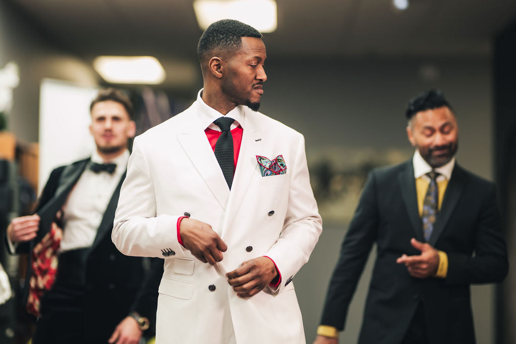 Premium Wool Blend Super 150s Custom Suit – 265g Weight